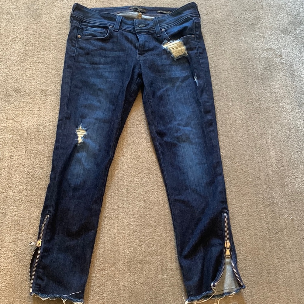 Genetic Denim cropped jeans